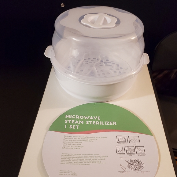 NEW XL Microwave Baby bottles and more  Sterlizer - Picture 1 of 8